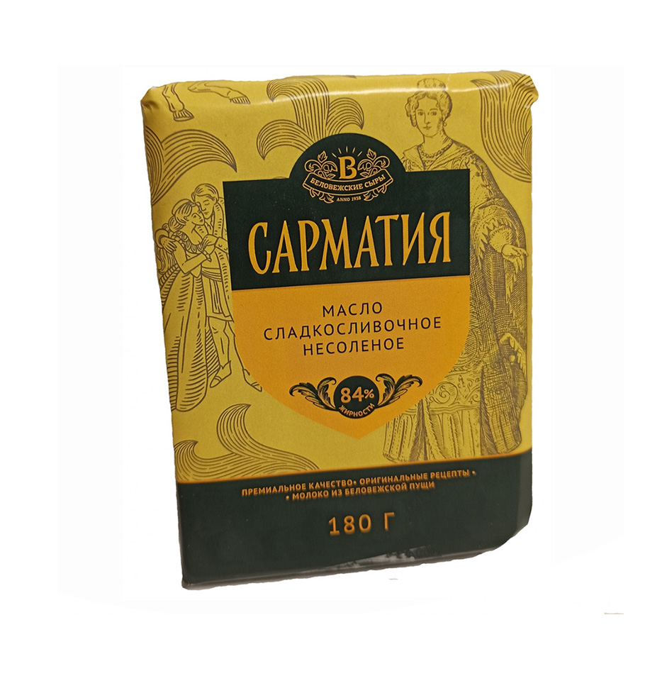 Сливочное масло - Беловежские сыры - лучшие сыры из Беларуси!